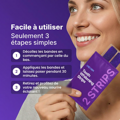 Bandes dentaires blanchissantes